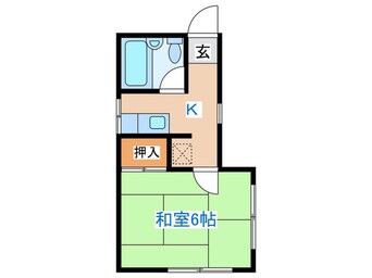 間取図 ミレー中山