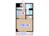 メズュ－セラ五橋 1Kの間取り