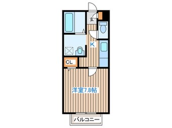 間取図 パセオ米ヶ袋