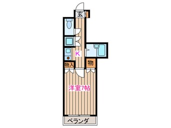 間取図 エトワ－ル仙台第一