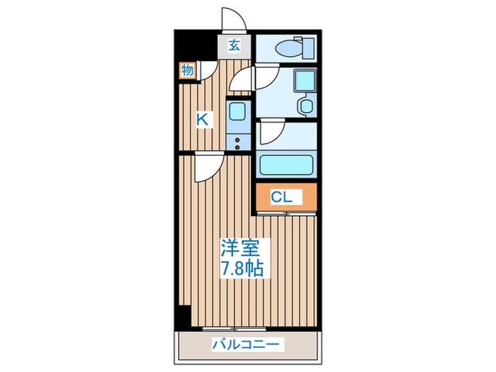間取り図 プランドール桂