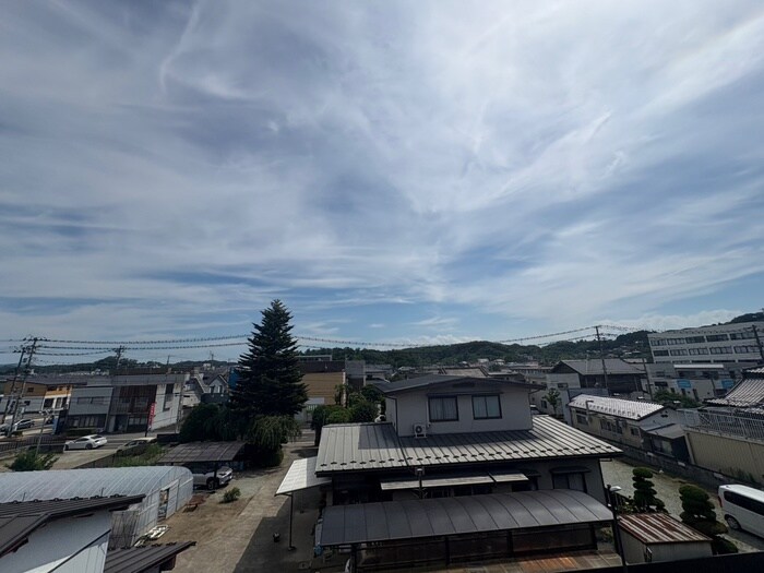 室内からの展望 プランドール桂