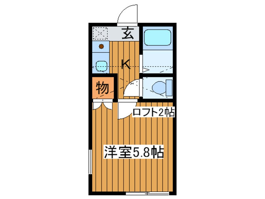 間取図 フリーダムヒル白鳥Ｂ
