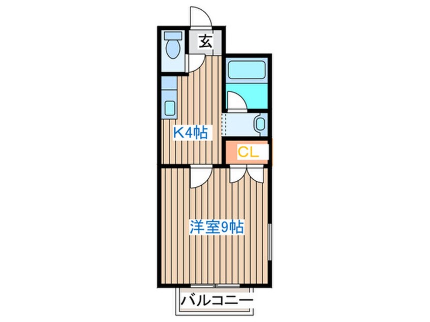 間取図 ＲａｍｓｅｓＡ長町中央