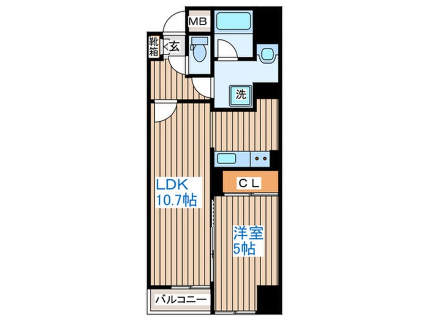 間取図 アリオール一番町