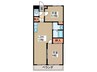 Gran residenceⅠ 2LDKの間取り
