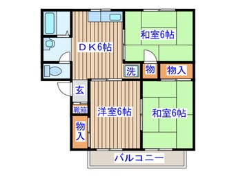 間取図 トゥインクルアイⅠ