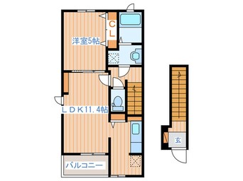 間取図 グリーンハーモニー