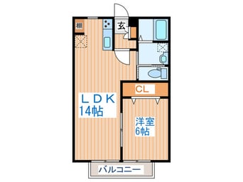 間取図 エクセル多賀城