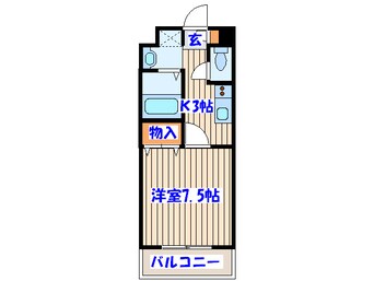 間取図 ブランシェ泉中央