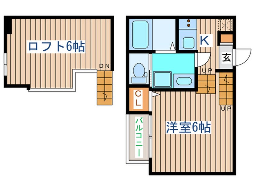 間取図 ハーモニーテラス志波町Ⅲ