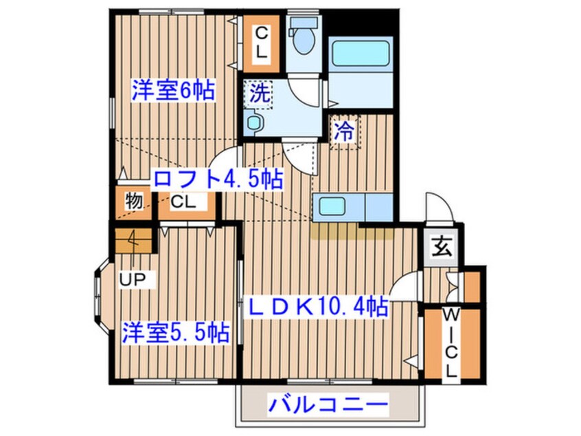 間取図 ナチュ－ル壱番館