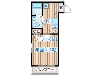 間取図 Ｓｔａｇｅ宮町