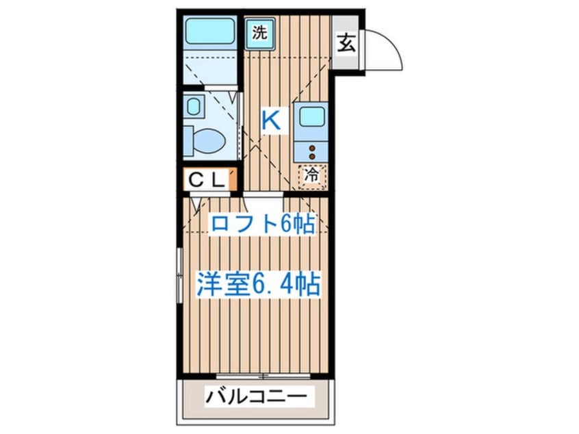 間取図 Ｓｔａｇｅ宮町