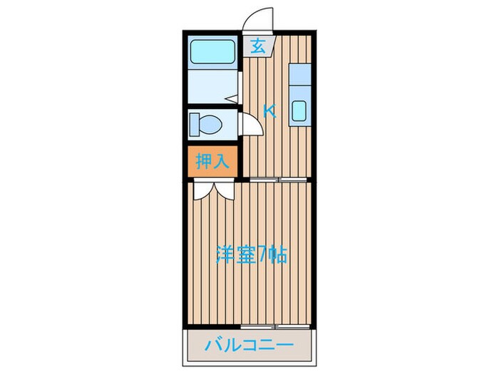 間取り図 メゾンツツミ