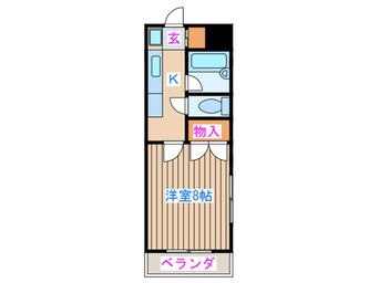 間取図 リエス宮城野
