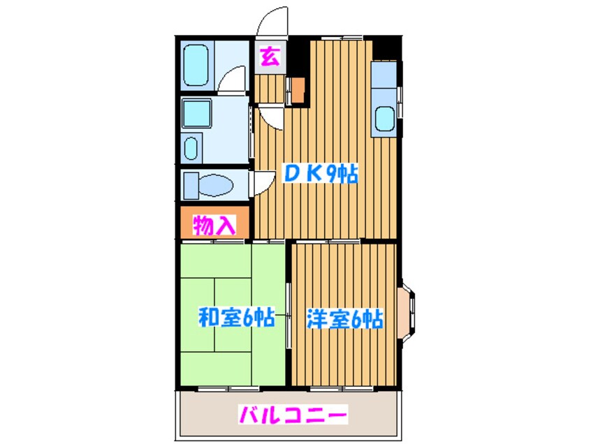 間取図 パル・グランドマンション