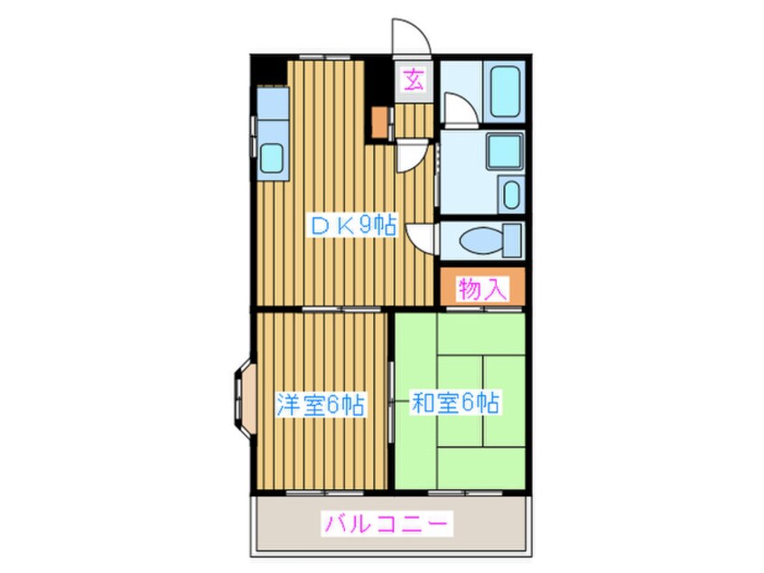 間取図 パル・グランドマンション