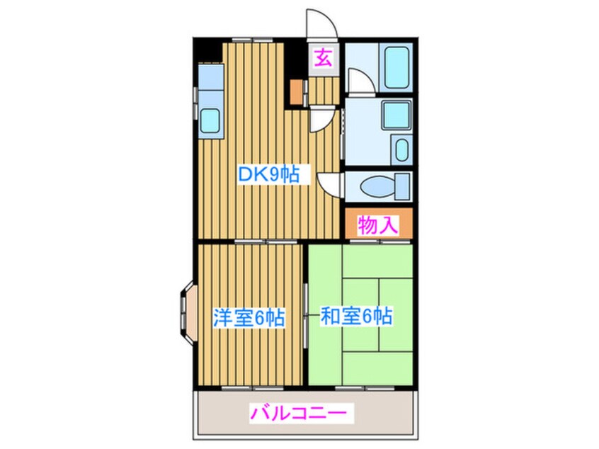 間取図 パル・グランドマンション