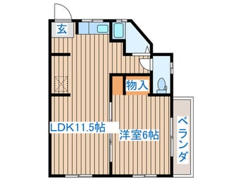 間取図 叶ハイツ
