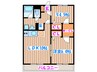 Ｆｅｌｉｃｅ 1LDK+Sの間取り