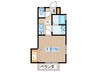 Ｗｙｎｎメゾン舟入 1Kの間取り