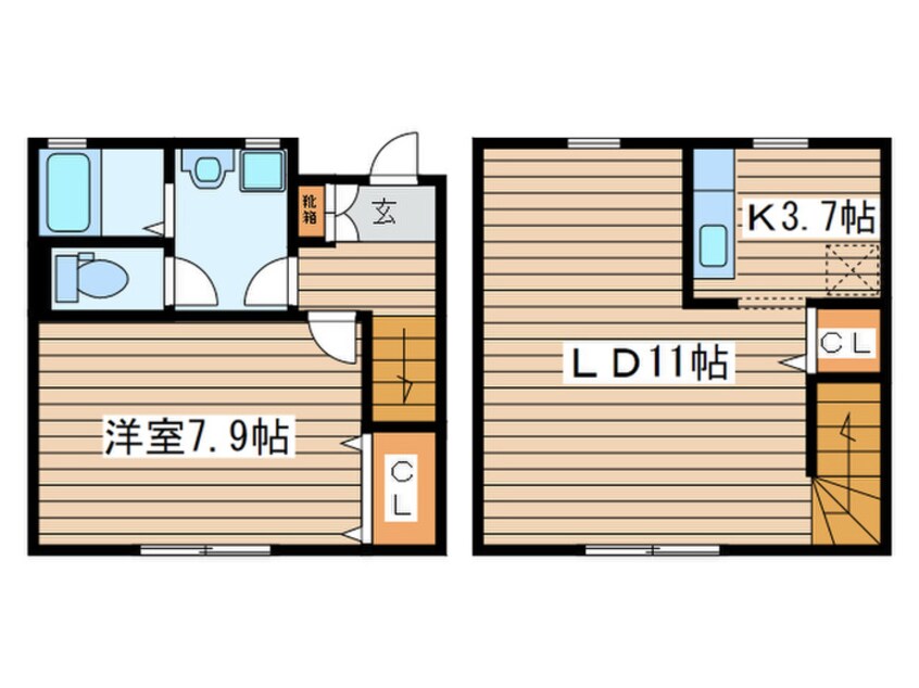 間取図 ナチュラルハウス沖野