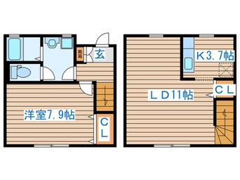 間取図 ナチュラルハウス沖野