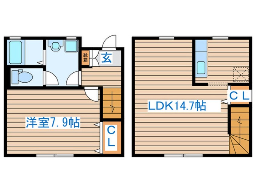 間取図 ナチュラルハウス沖野