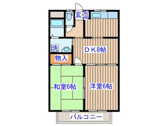 間取図 エクセレント青葉