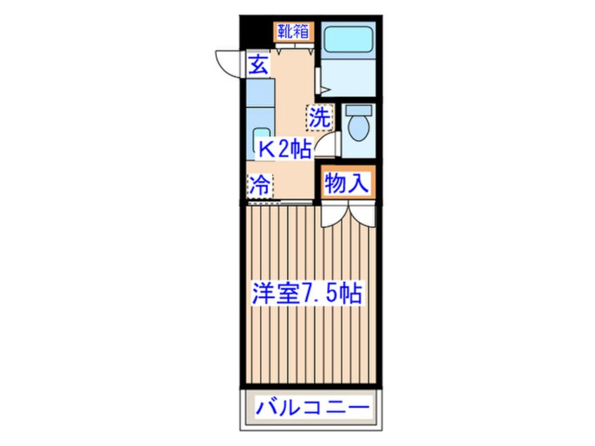 間取図 ティエラ定進堂