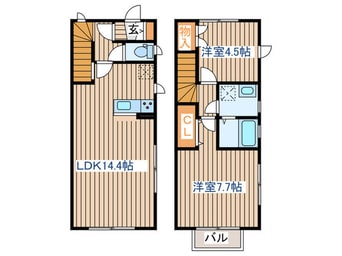 間取図 BELLE　ETOILE