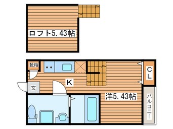 間取図 セレーナ仙台ウーノ