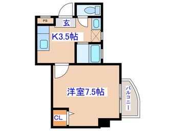 間取図 コ－ポＫ＆Ｋ