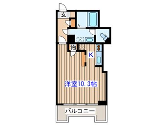 間取図 APPLE堤通雨宮