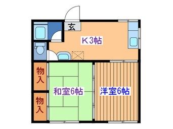 間取図 コーポ高橋