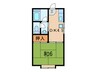 丸善アパート 1DKの間取り