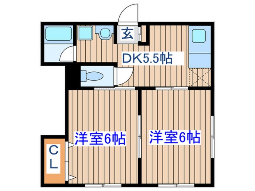 間取図 ライトハウス柏木