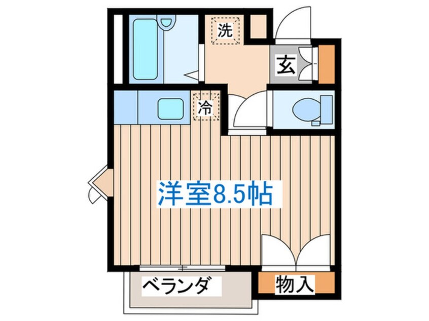 間取図 メゾンドレ－ヌ