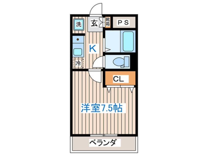 間取図 メゾンドレ－ヌ