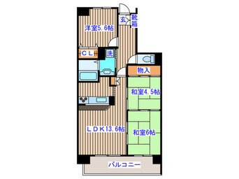 間取図 アークヒルズ台原