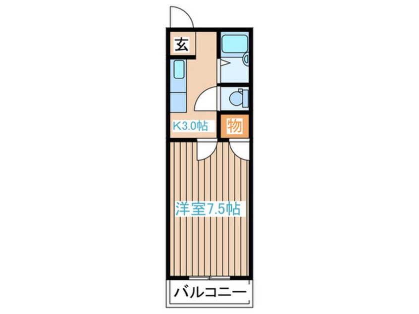 間取図 スマイルハイツ川平