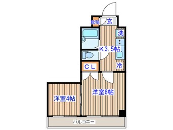 間取図 フェザンコート星陵