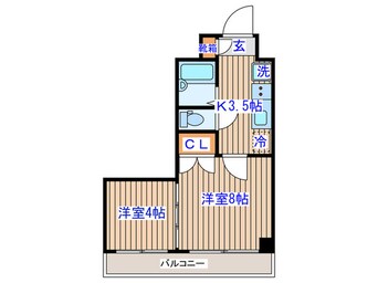 間取図 フェザンコート星陵