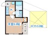 カミエ－ル東照宮 1Kの間取り