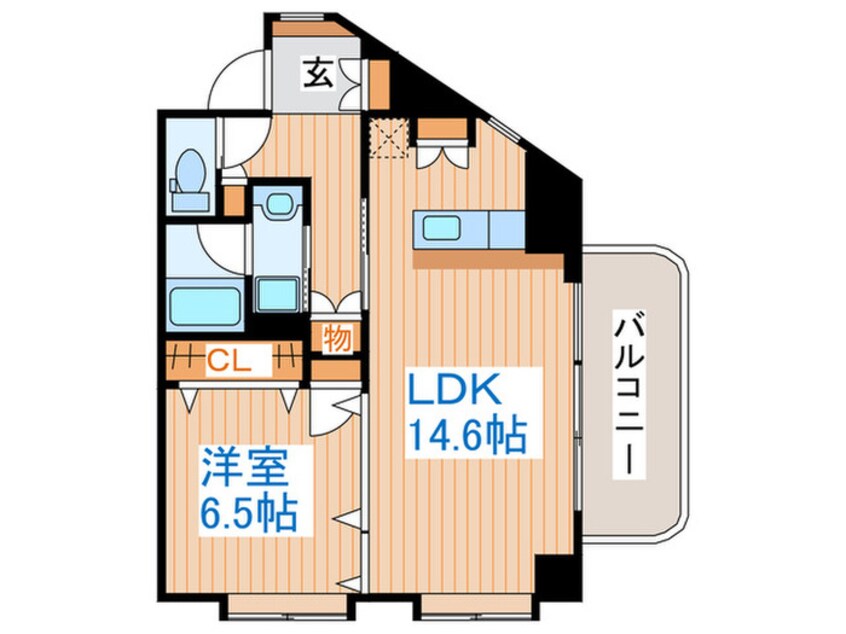 間取図 メゾン霊屋