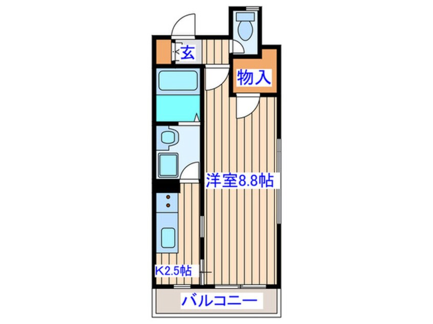 間取図 Ｔ　ｓ　ＩＺＵＭＩ