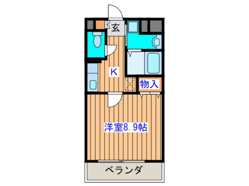 間取図 Ｔ　ｓ　ＩＺＵＭＩ