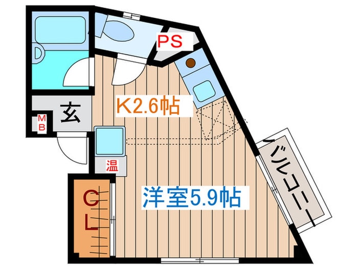 間取り図 レジデンス八乙女