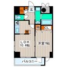 ＵＳビル 1LDKの間取り